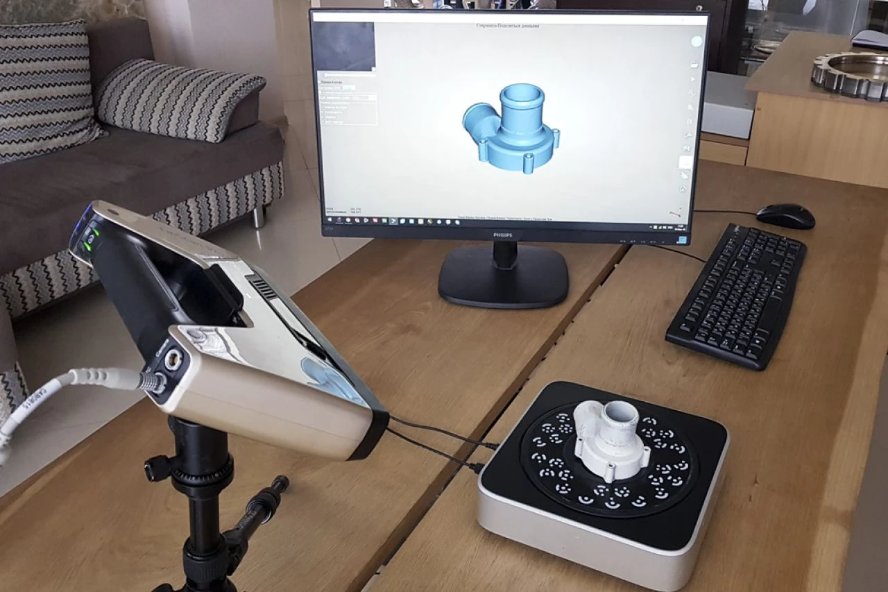 3D-сканирование автозапчастей