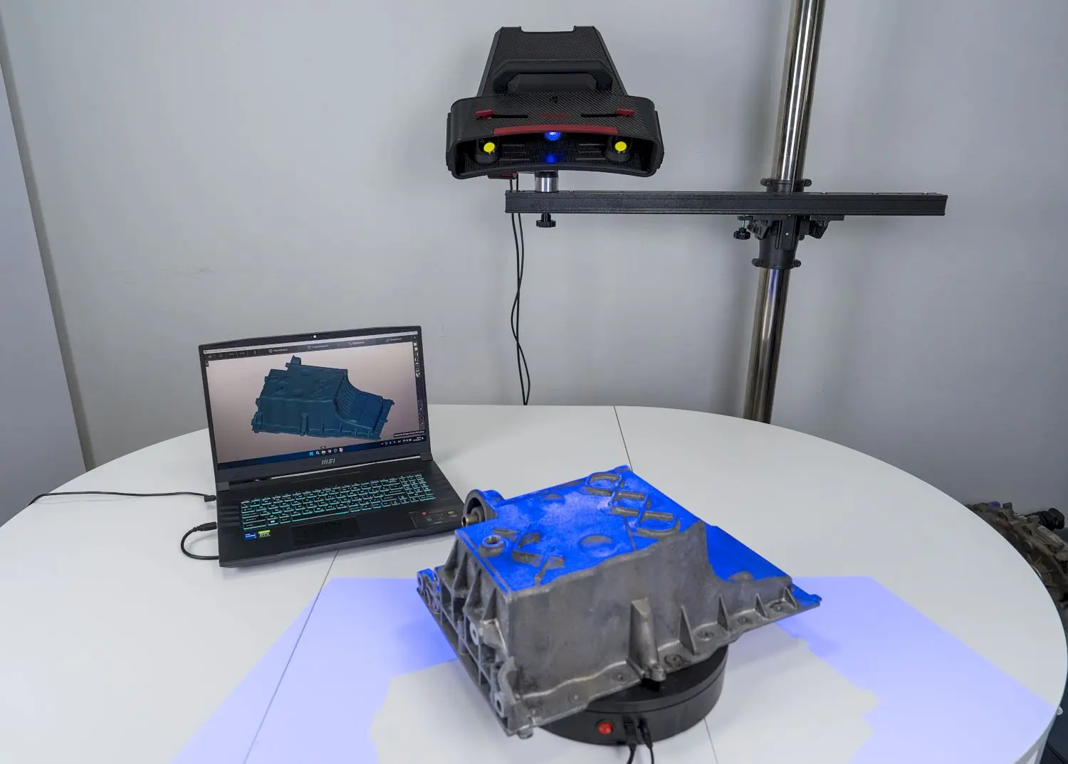 3D-сканирование промышленного объекта для реверс-инжиниринга