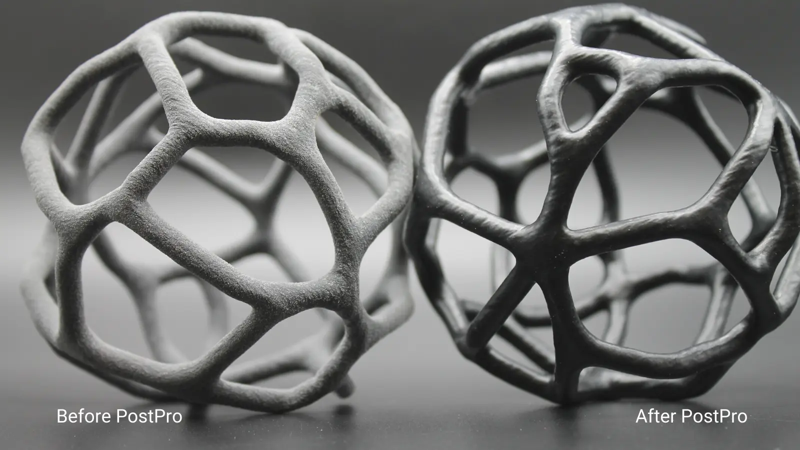3D-напечатанная деталь после профессиональной постобработки